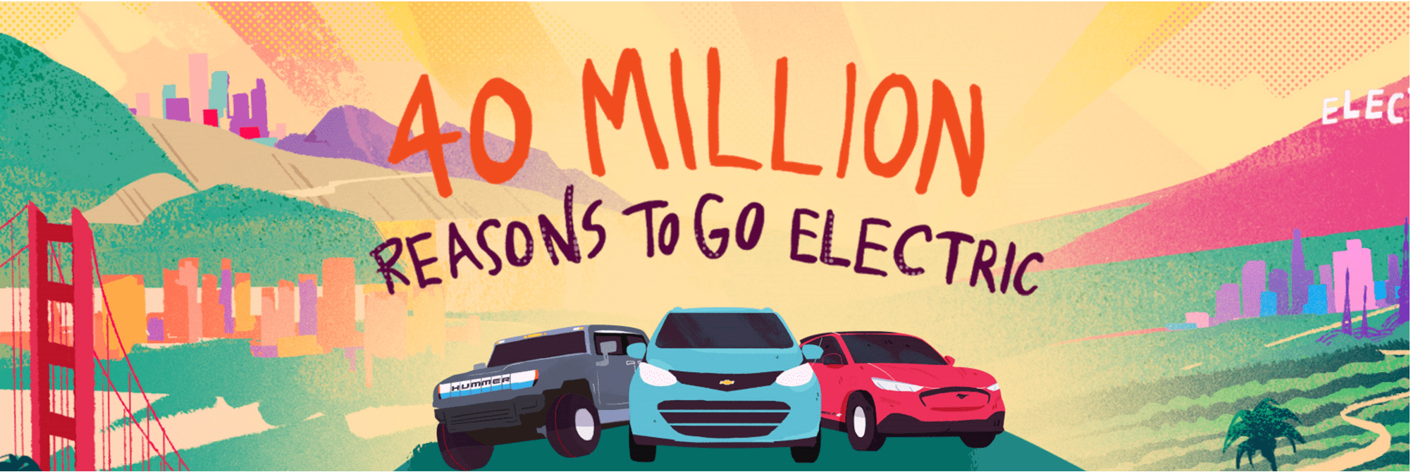 40 Million Reasons To Go Electric Page Banner