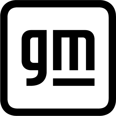 gm-symbol-black-light-bg-web Black and white General Motors (GM) logo featuring a lowercase "gm" inside a rounded square
