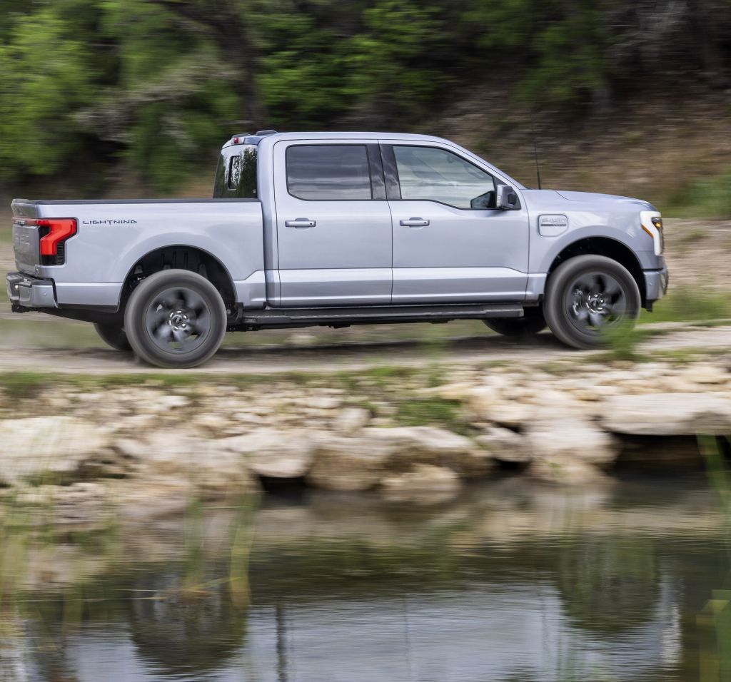 F-150 Lightning Lariat off-road